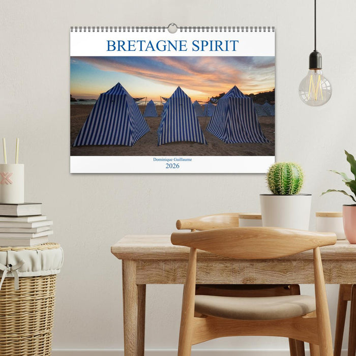 Bretagne Spirit (CALVENDO Calendrier mensuel 2026)