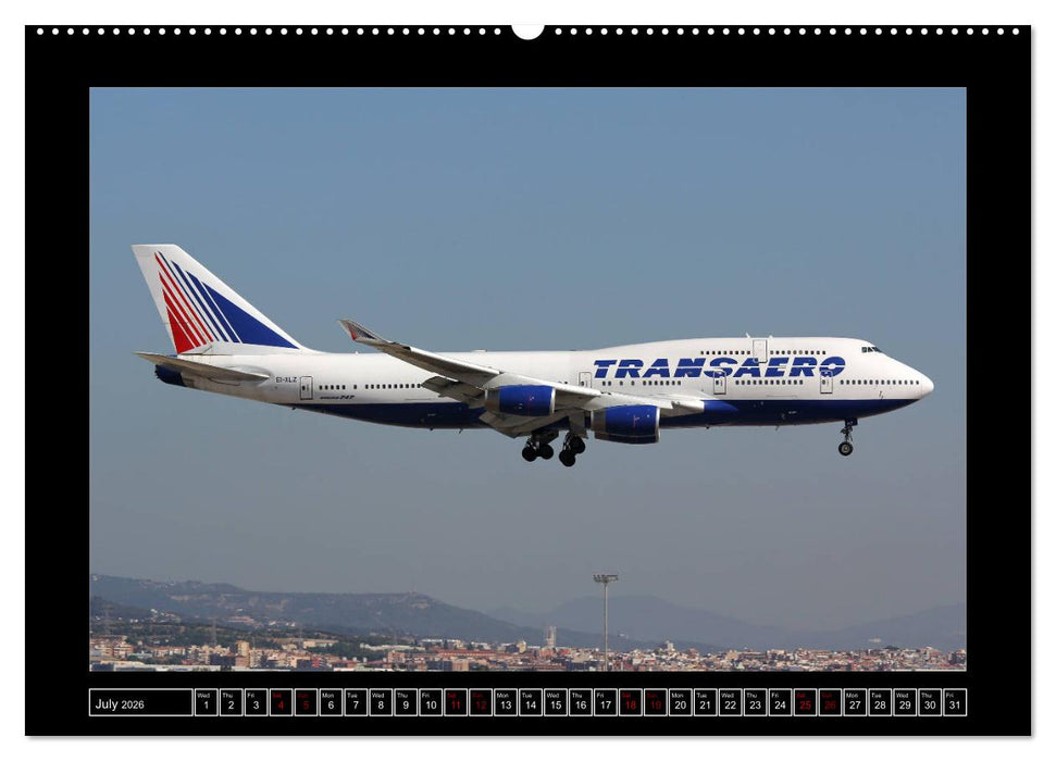 747 Queen of the Skies (CALVENDO Premium-Calendar 2026)