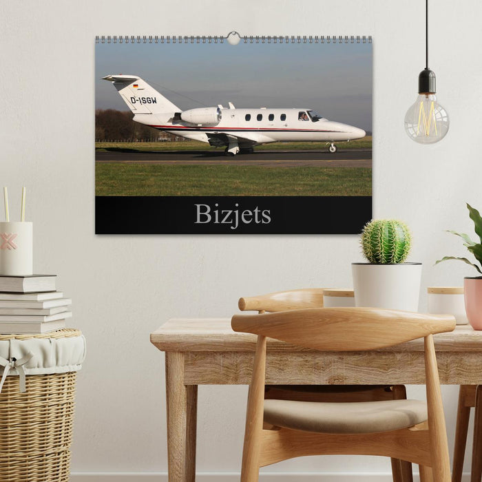 Bizjets (CALVENDO Monthly Calendar 2026)