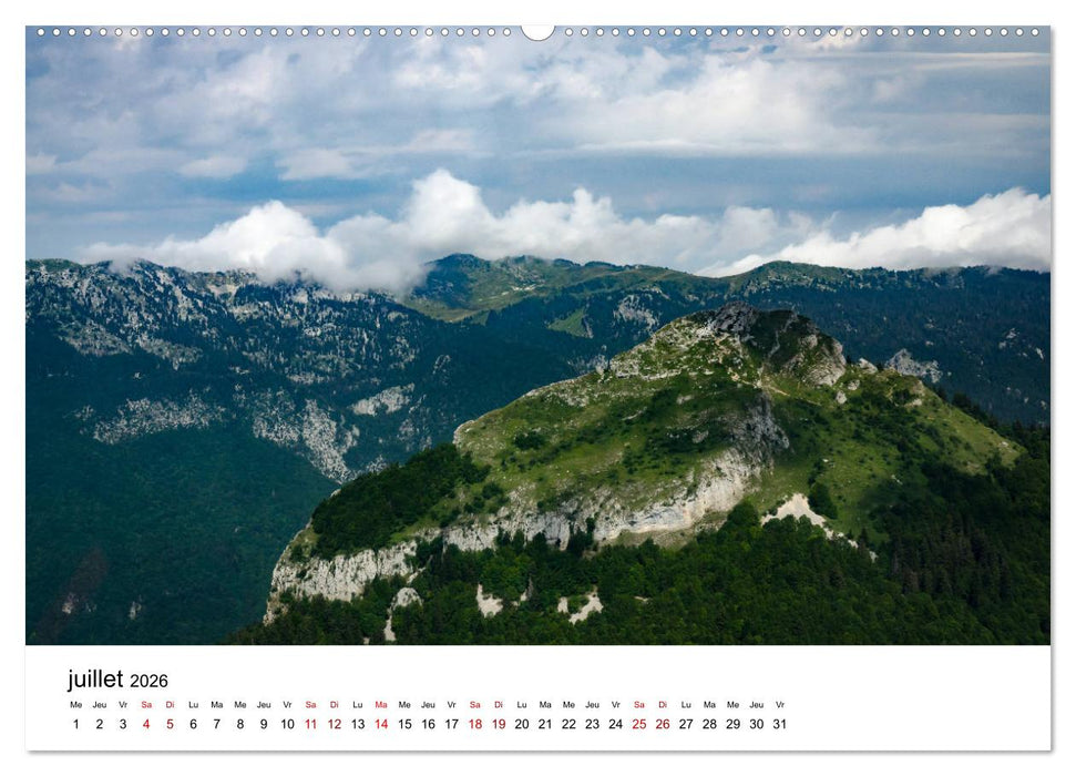 Les chemins du Vercors (CALVENDO Calendrier supérieur 2026)