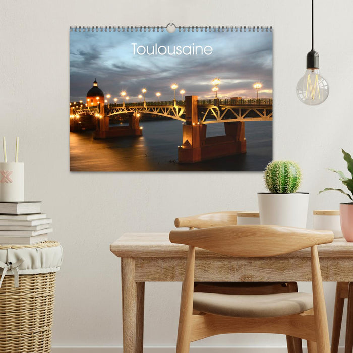 Toulousaine (CALVENDO Calendrier mensuel 2026)