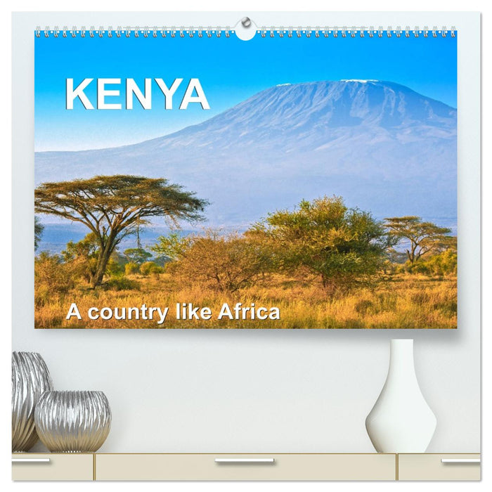 Kenya - a country like Africa (CALVENDO Premium-Calendar 2026)