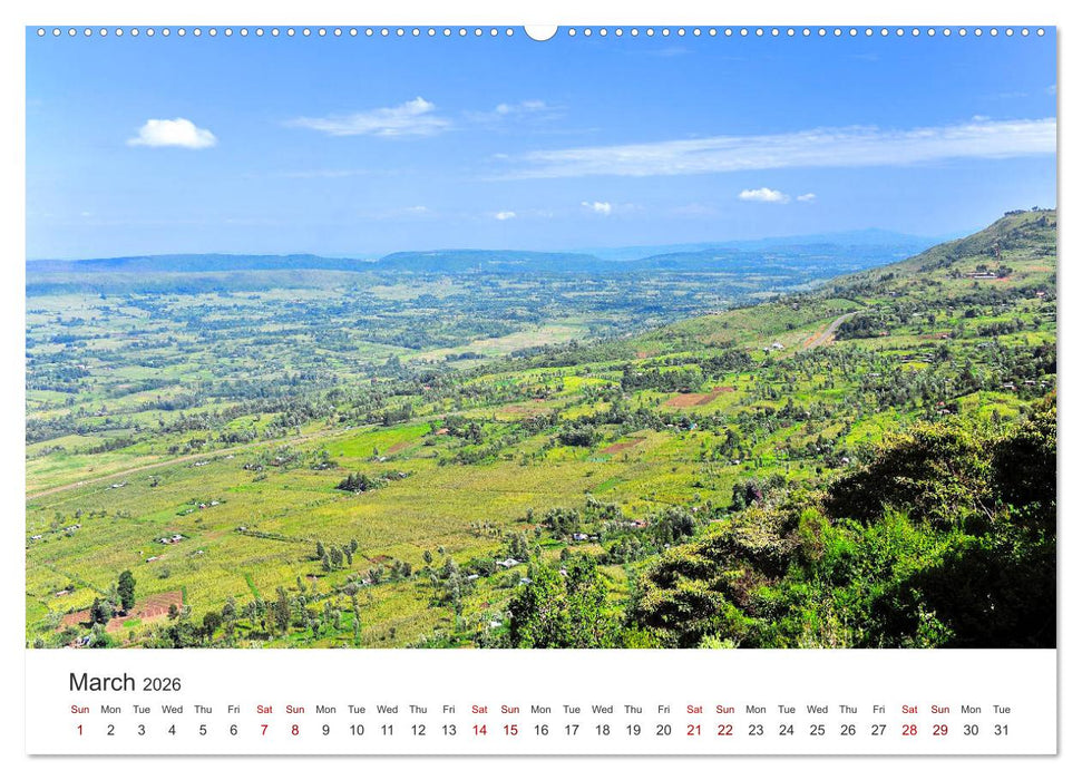 Kenya - a country like Africa (CALVENDO Premium-Calendar 2026)
