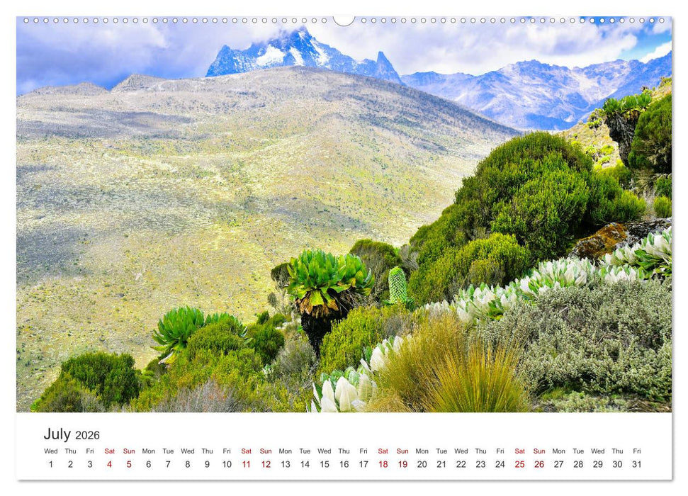 Kenya - a country like Africa (CALVENDO Premium-Calendar 2026)