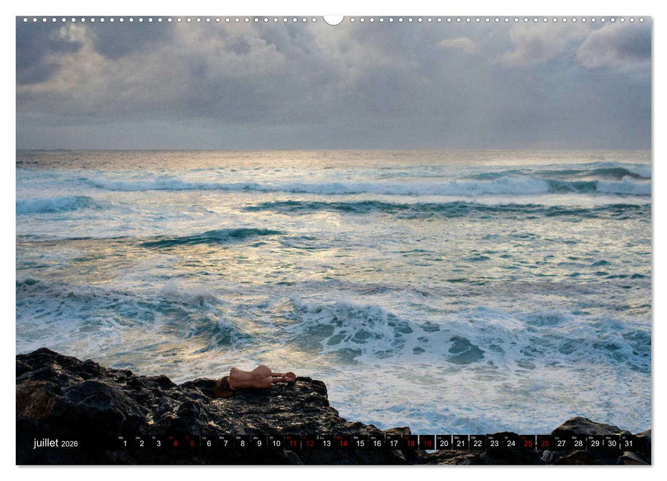 Lanzarote et le nu (CALVENDO Calendrier supérieur 2026)