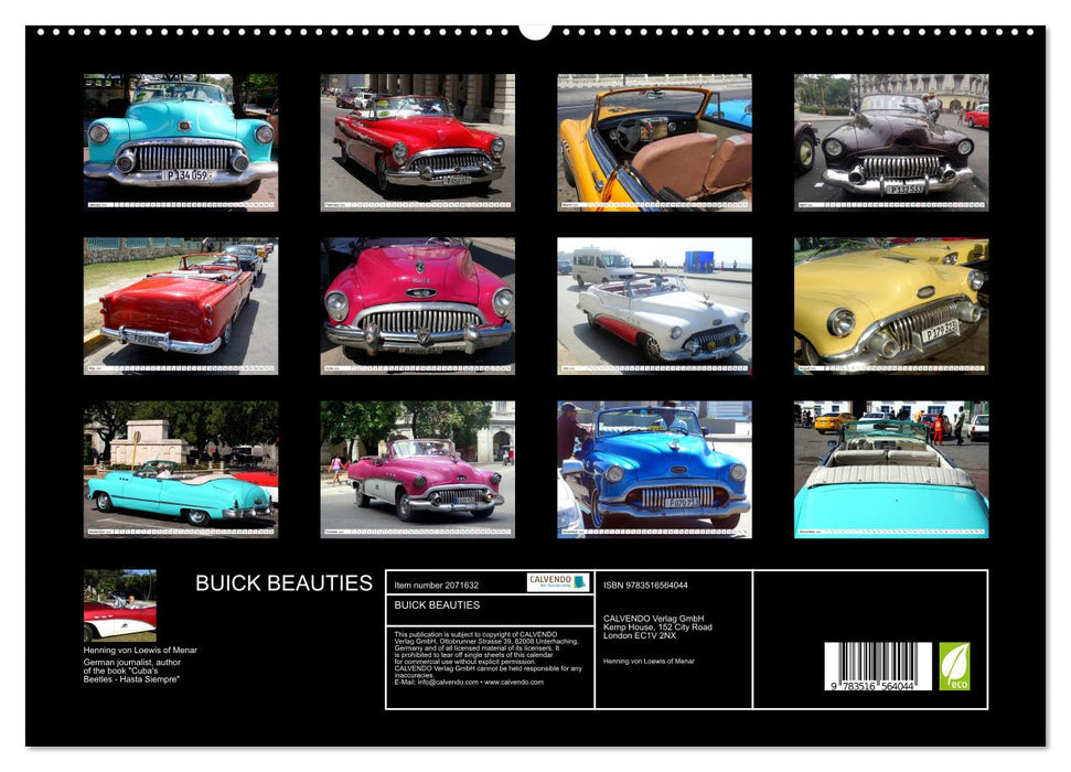 BUICK BEAUTIES (CALVENDO Premium-Calendar 2026)