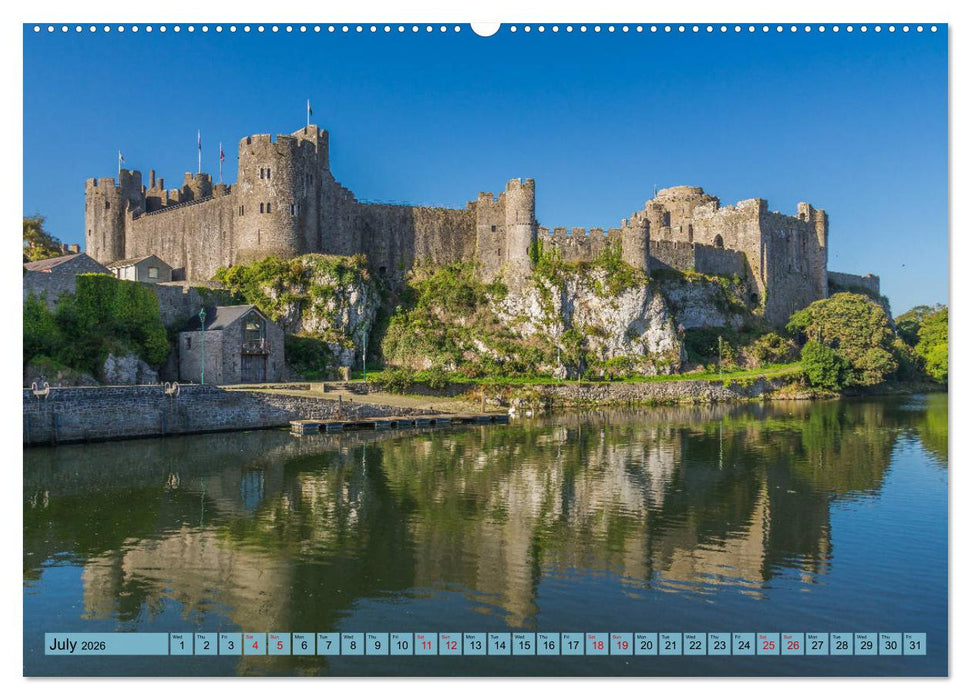 Beautiful Wales (CALVENDO Premium-Calendar 2026)