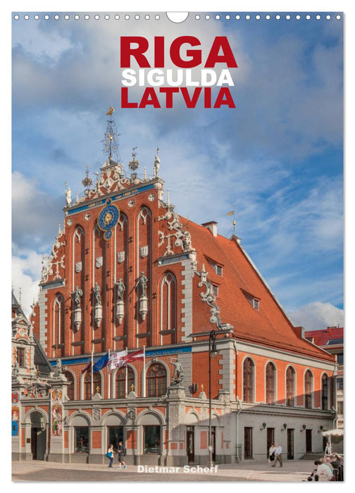 Riga Sigulda Latvia (CALVENDO Monthly Calendar 2026)