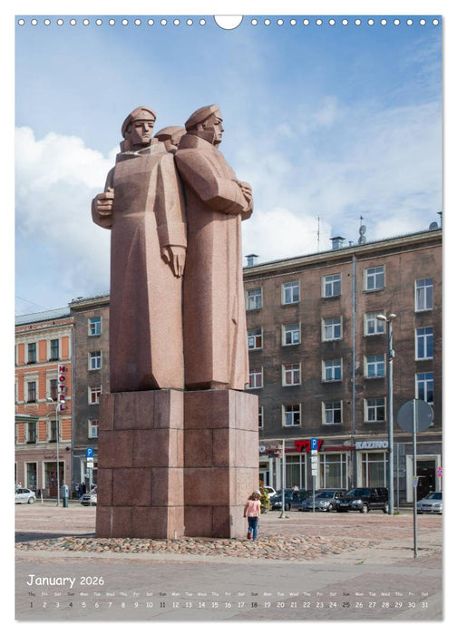 Riga Sigulda Latvia (CALVENDO Monthly Calendar 2026)