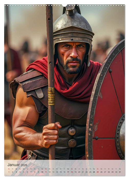 Das Imperium - Krieger Roms (CALVENDO Premium Wandkalender 2026)