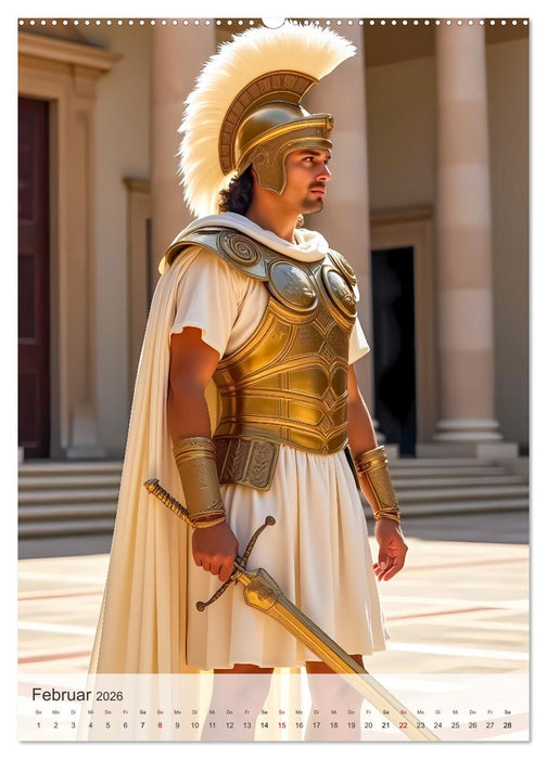 Das Imperium - Krieger Roms (CALVENDO Premium Wandkalender 2026)