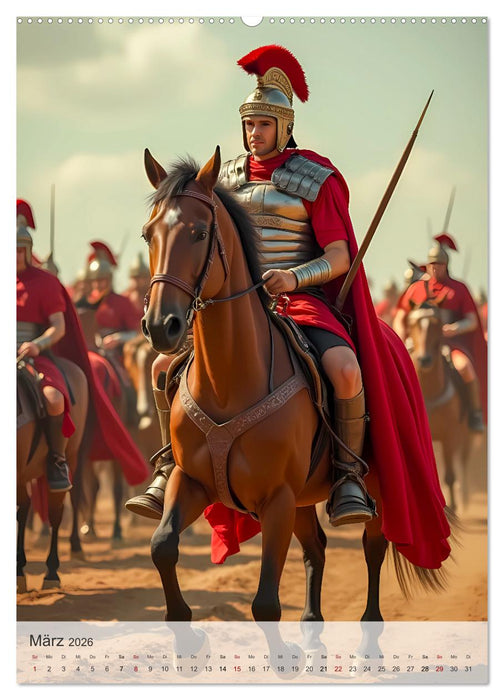 Das Imperium - Krieger Roms (CALVENDO Premium Wandkalender 2026)