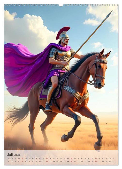 Das Imperium - Krieger Roms (CALVENDO Premium Wandkalender 2026)