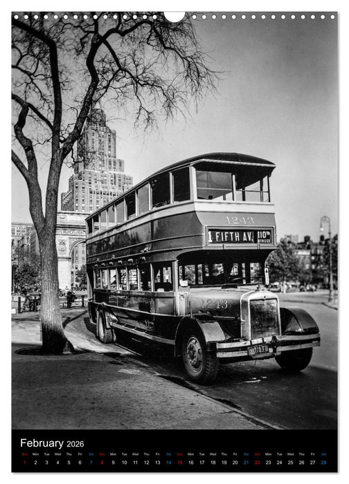Historic New York 1936 (CALVENDO Monthly Calendar 2026)