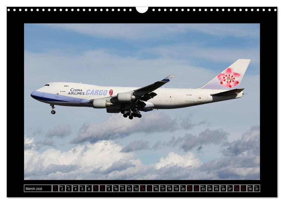 747 Queen of the Skies (CALVENDO Monthly Calendar 2026)