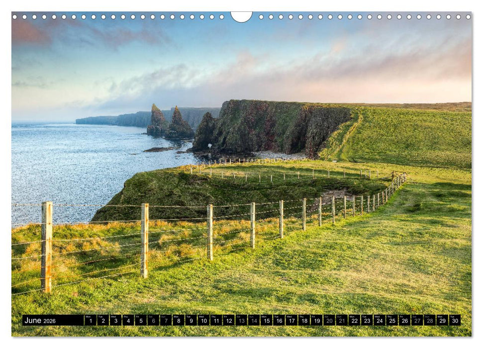 Scotland's unique landscapes (CALVENDO Monthly Calendar 2026)
