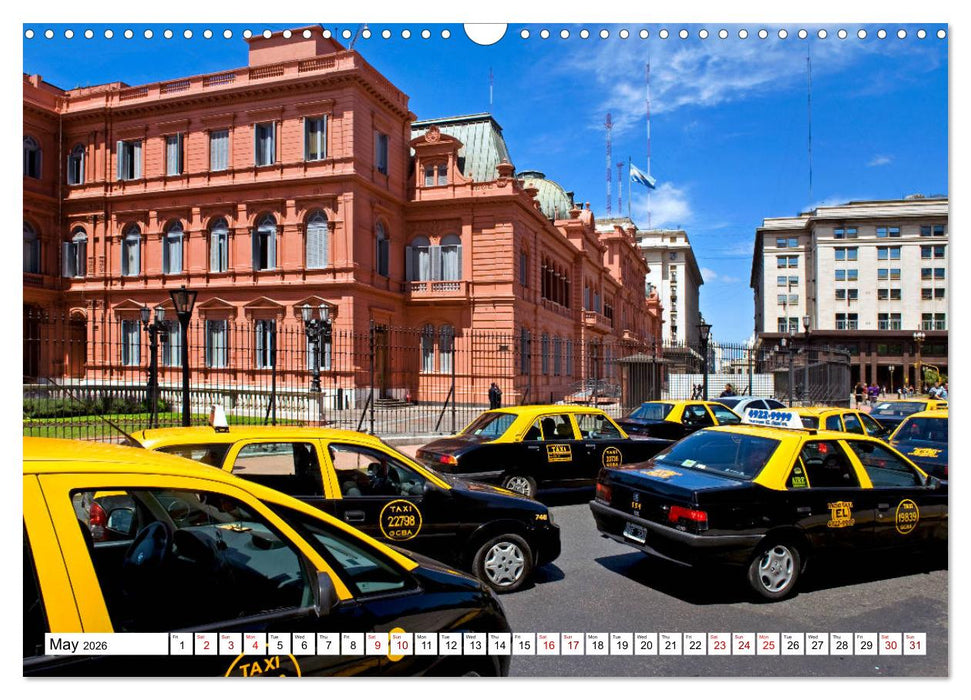 Beloved Buenos Aires (CALVENDO Monthly Calendar 2026)