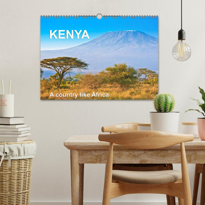 Kenya - a country like Africa (CALVENDO Monthly Calendar 2026)
