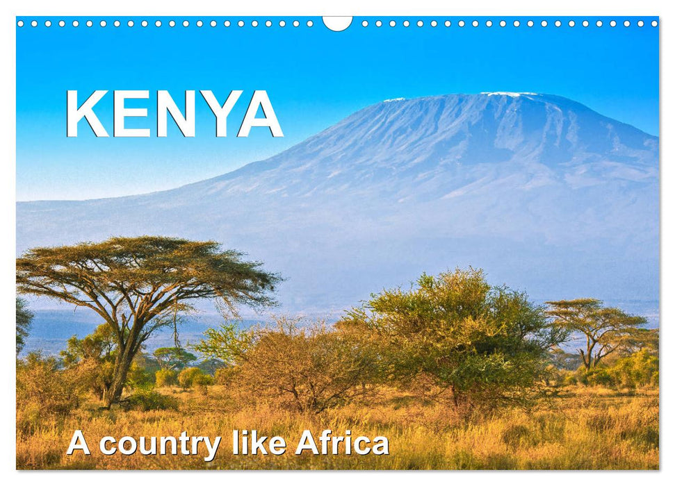 Kenya - a country like Africa (CALVENDO Monthly Calendar 2026)