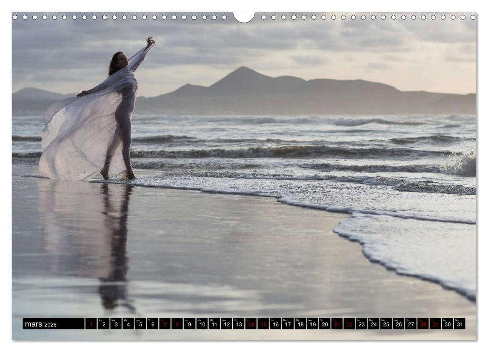 Lanzarote et le nu (CALVENDO Calendrier mensuel 2026)