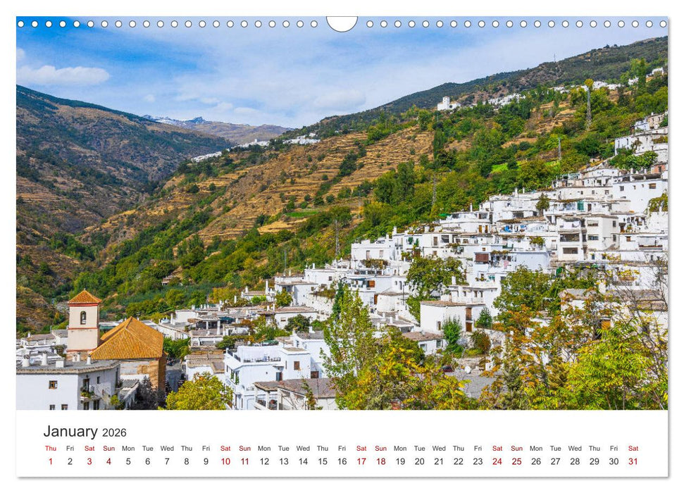 Andalusia (CALVENDO Monthly Calendar 2026)