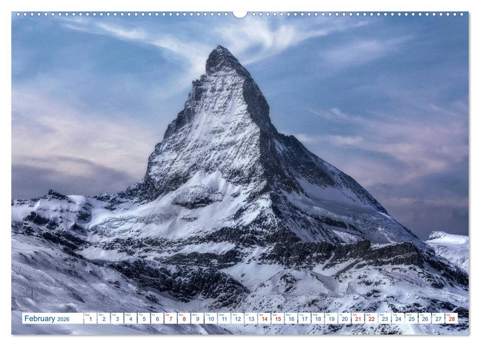 Switzerland (CALVENDO Premium-Calendar 2026)