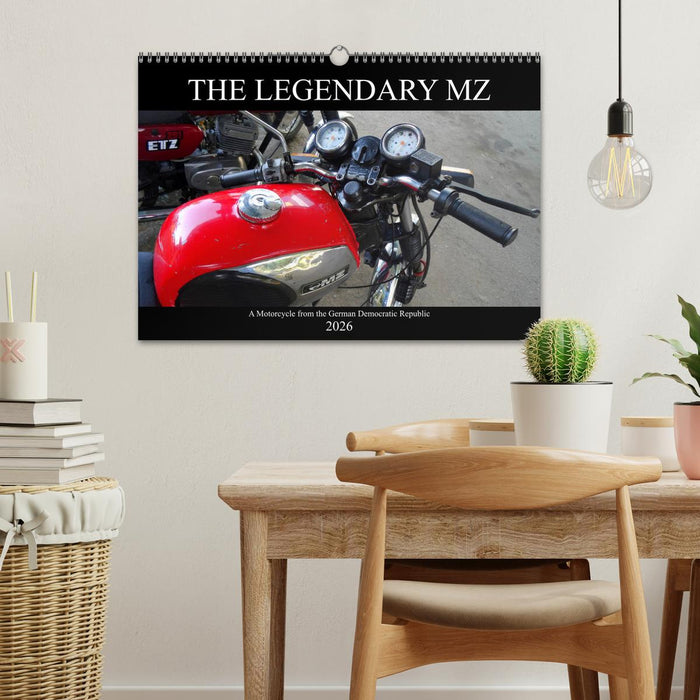 The Legendary MZ (CALVENDO Monthly Calendar 2026)