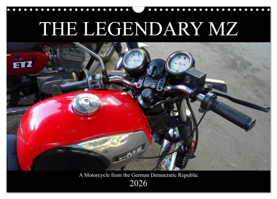 The Legendary MZ (CALVENDO Monthly Calendar 2026)