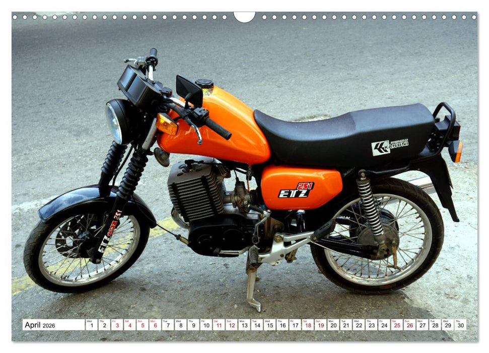 The Legendary MZ (CALVENDO Monthly Calendar 2026)