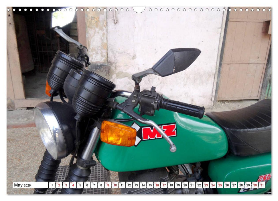 The Legendary MZ (CALVENDO Monthly Calendar 2026)