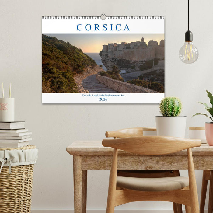 Corsica (CALVENDO Monthly Calendar 2026)