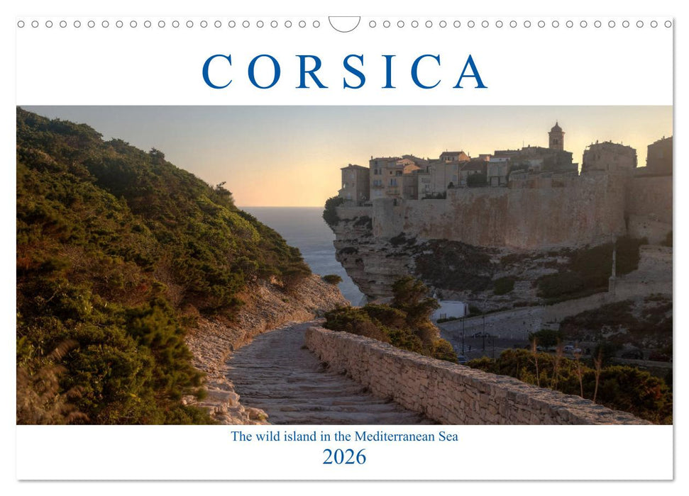 Corsica (CALVENDO Monthly Calendar 2026)