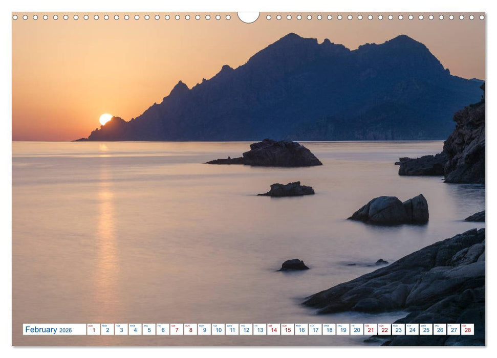 Corsica (CALVENDO Monthly Calendar 2026)
