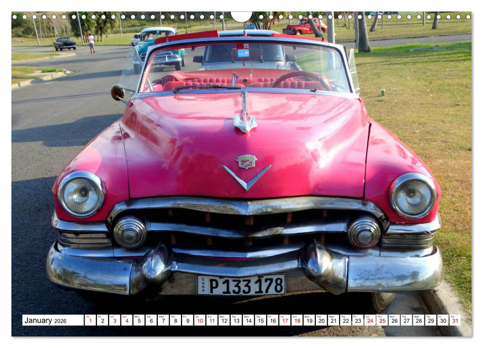 1952 CADILLAC (CALVENDO Monthly Calendar 2026)