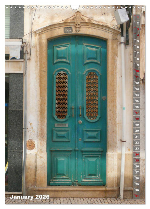 antique doors around europe (CALVENDO Monthly Calendar 2026)