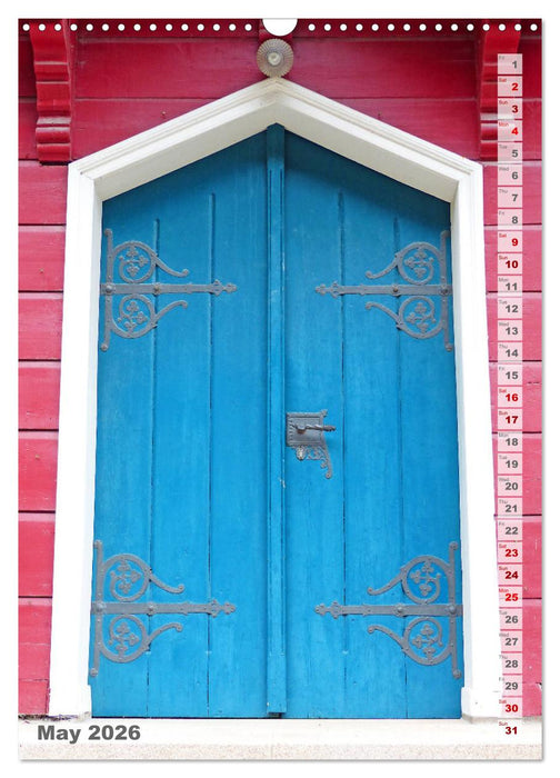 antique doors around europe (CALVENDO Monthly Calendar 2026)