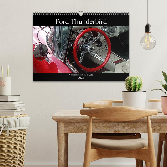 Ford Thunderbird (CALVENDO Monthly Calendar 2026)