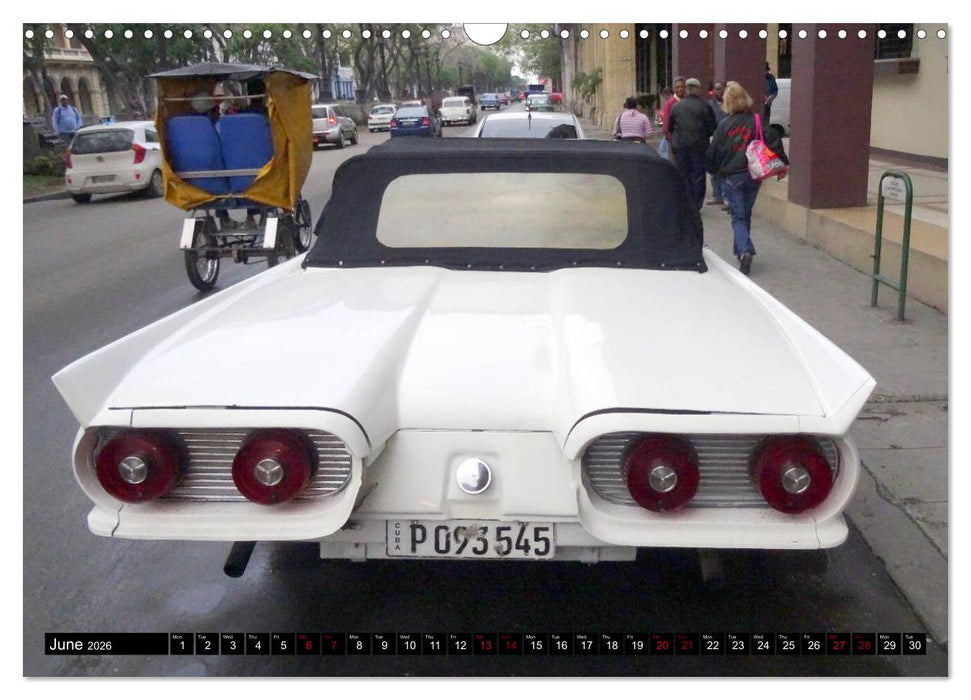 Ford Thunderbird (CALVENDO Monthly Calendar 2026)