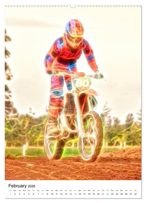 Electrifying Motorcross (CALVENDO Premium-Calendar 2026)