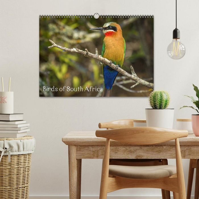 Birds of South Africa (CALVENDO Monthly Calendar 2026)