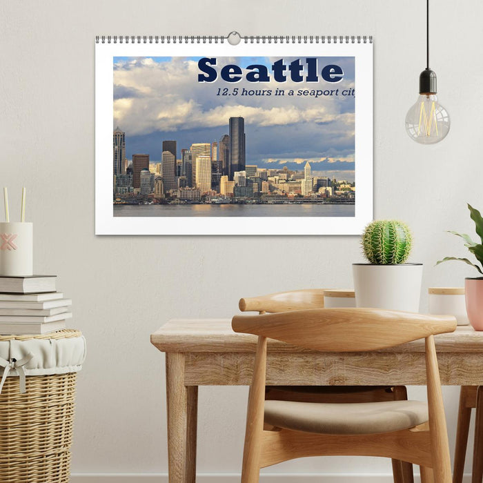 Seattle (CALVENDO Monthly Calendar 2026)