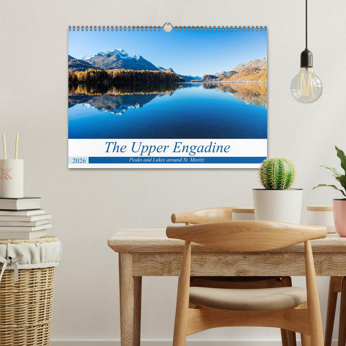 The Upper Engadine (CALVENDO Monthly Calendar 2026)