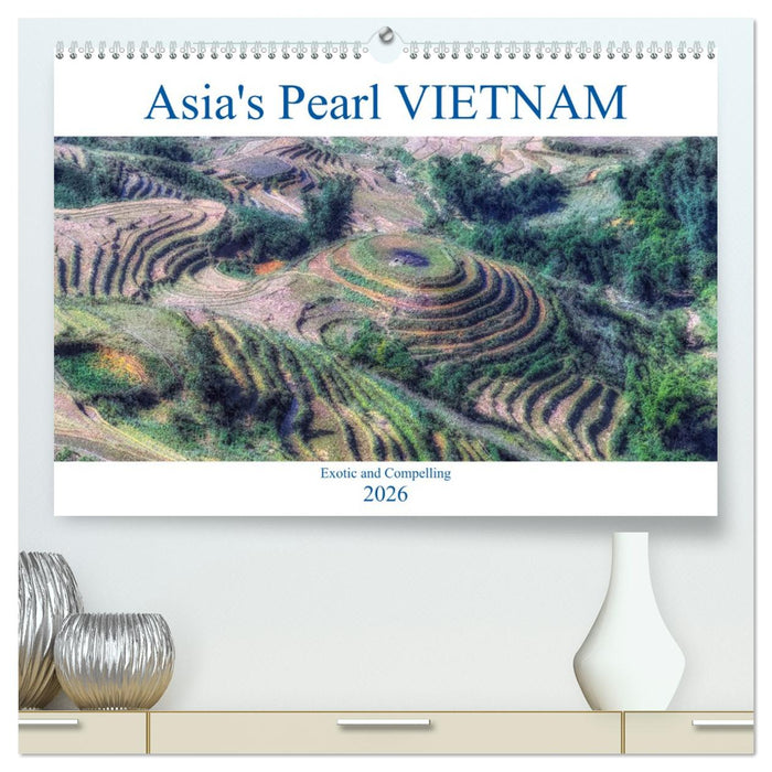 Asia's Pearl Vietnam (CALVENDO Premium-Calendar 2026)