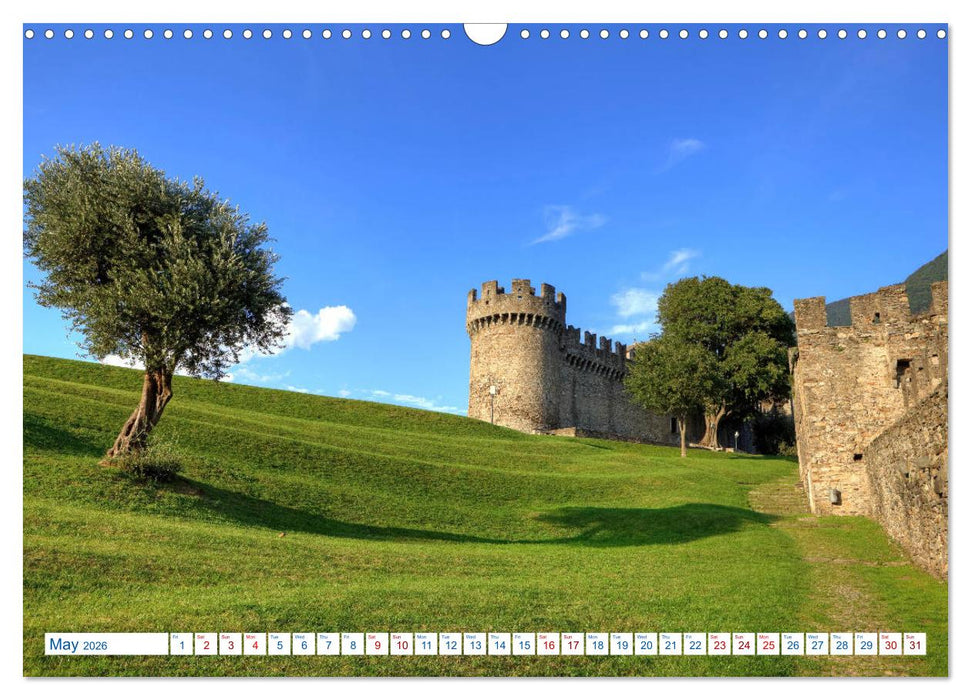 Switzerland (CALVENDO Monthly Calendar 2026)