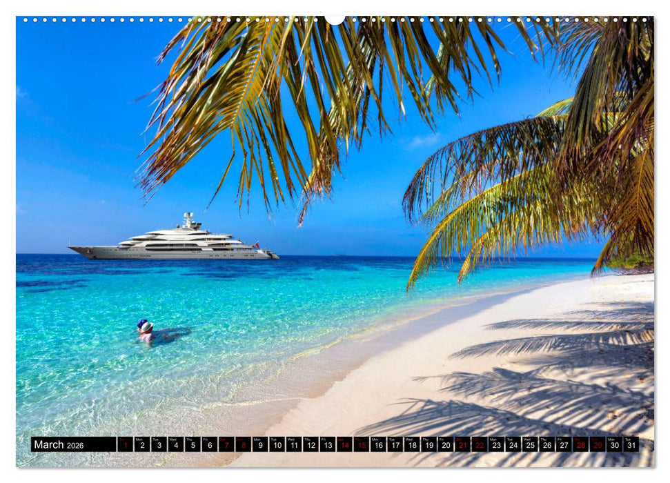 SUPERYACHTS (CALVENDO Premium-Calendar 2026)