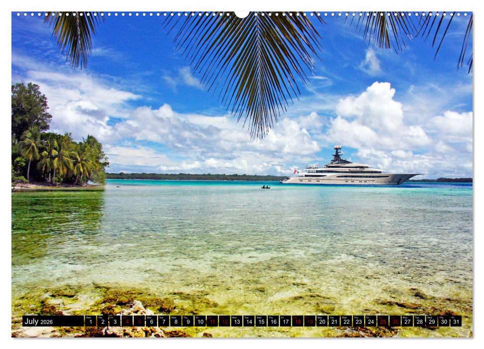 SUPERYACHTS (CALVENDO Premium-Calendar 2026)