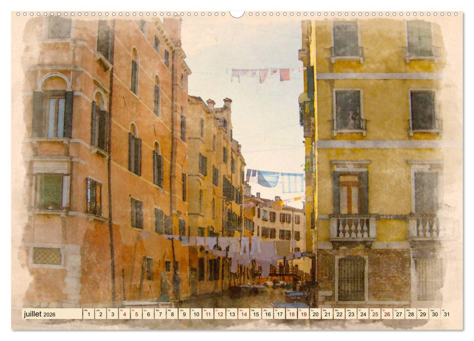 Venise l'éternelle (CALVENDO Calendrier supérieur 2026)