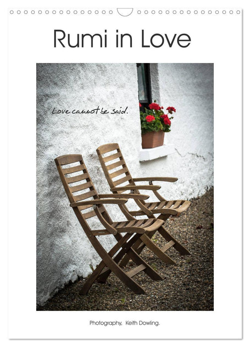 Rumi in Love (CALVENDO Monthly Calendar 2026)