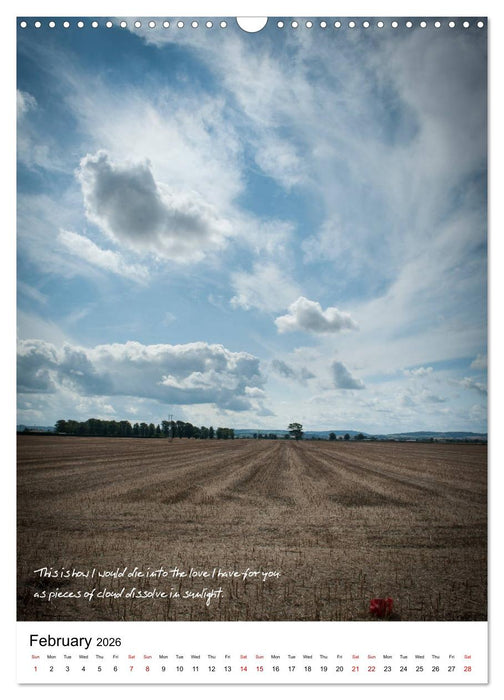 Rumi in Love (CALVENDO Monthly Calendar 2026)