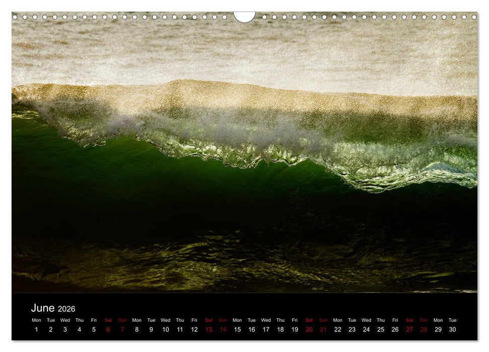 Cornish Surf and Storms (CALVENDO Monthly Calendar 2026)
